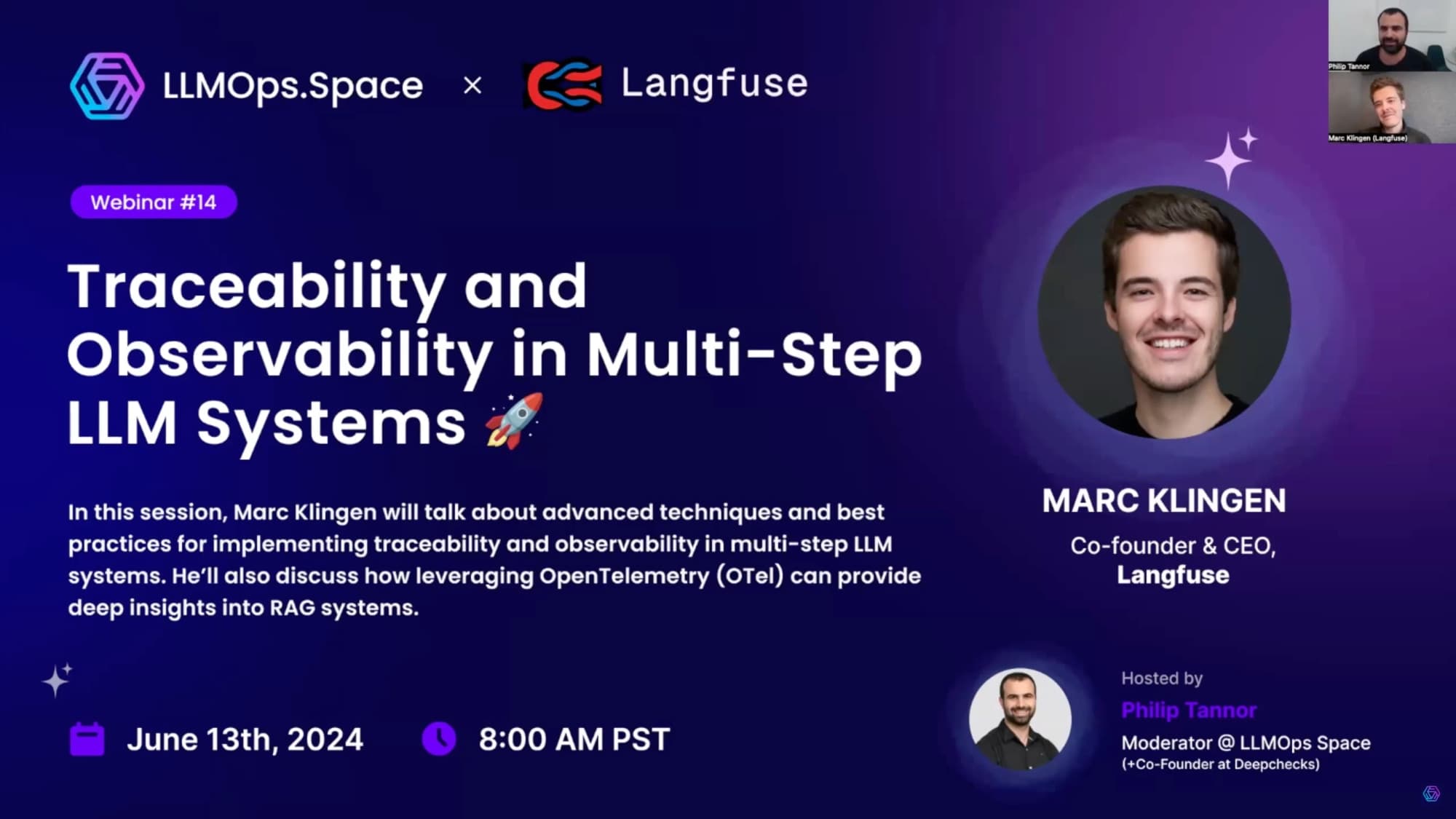 Webinar: Traceability and Observability in Multi-Step LLM Systems